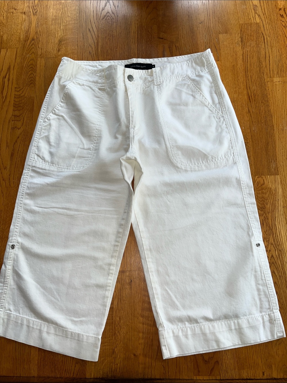 Calvin Klein Capri White Pant